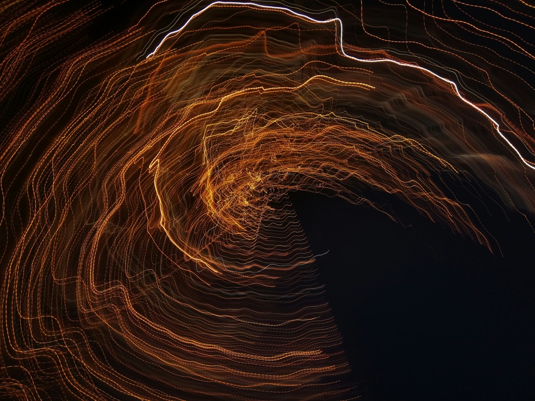 Abstract light representing digital transformation